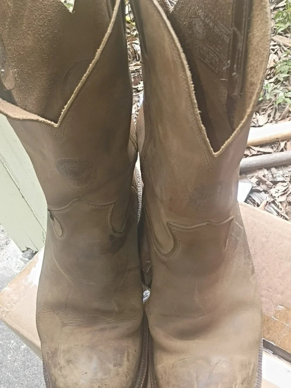 Justin's Steel toe Work boots Size 11EE